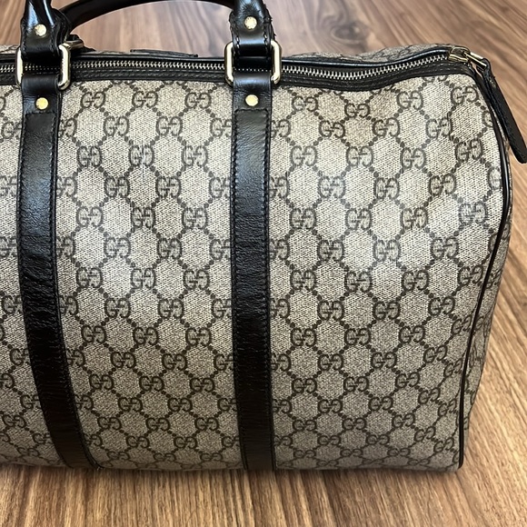 A184- π― % authentic Gucci Boston totes bag - Picture 9 of 17